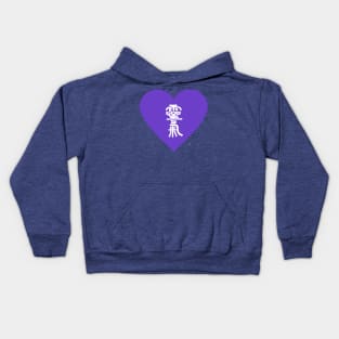 Reiki Love, Third Eye Chakra Kids Hoodie